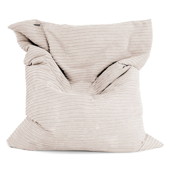 Sitzsack XXL - Cord Elfenbein 01