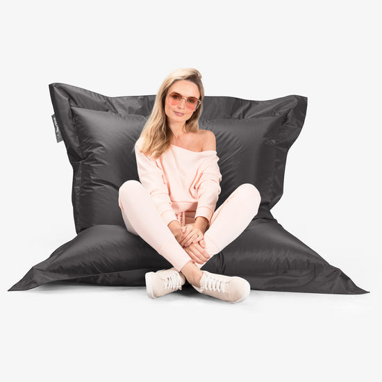 Sitzsack XXL Outdoor - SmartCanvas™ Schiefergrau 05