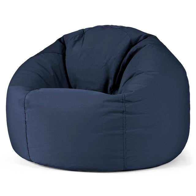 Klassischer Sitzsack Sessel - Olefin Marineblau 01