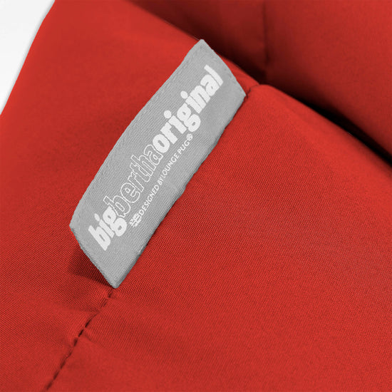 Klassischer Sitzsack Sessel - Olefin Rot 03