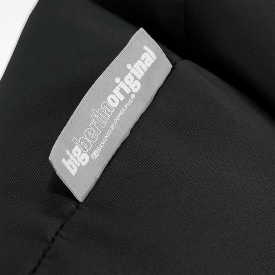Klassischer Sitzsack Sessel - Olefin Schwarz 03