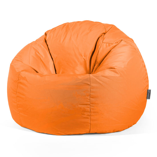 Klassischer Sitzsack Sessel - Pflegeleicht für Draußen Orange 01