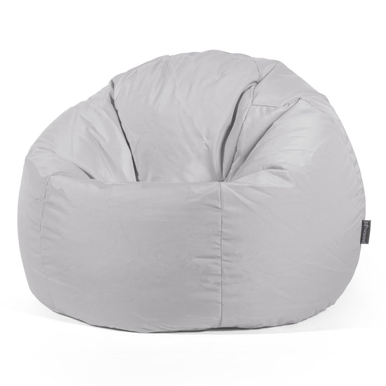 Klassischer Sitzsack Sessel - Pflegeleicht für Draußen Silber 01
