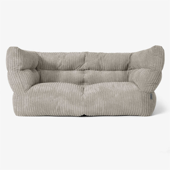 2-Sitzer Albert Sitzsacksofa 2.0 - Cord Nerzfarben 01