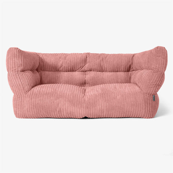 2-Sitzer Albert Sitzsacksofa 2.0 - Cord Pfirsich 01