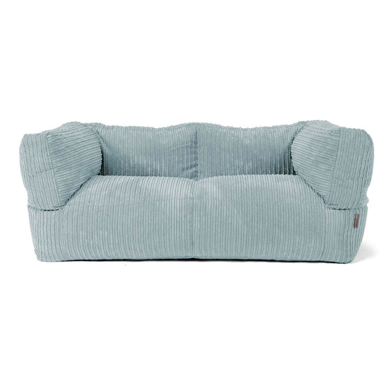 2-Sitzer Albert Sitzsacksofa - Cord Mintgrün 01