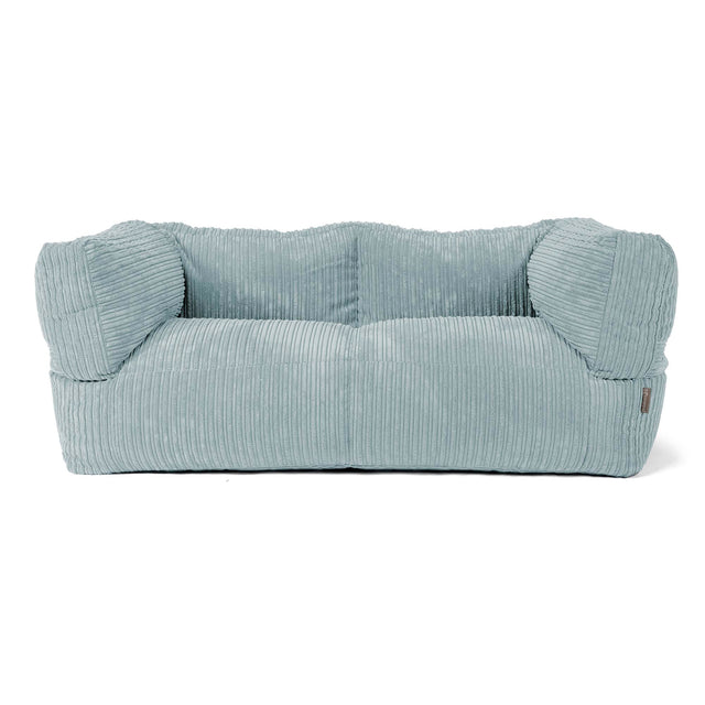 2-Sitzer Albert Sitzsacksofa - Cord Mintgrün 01
