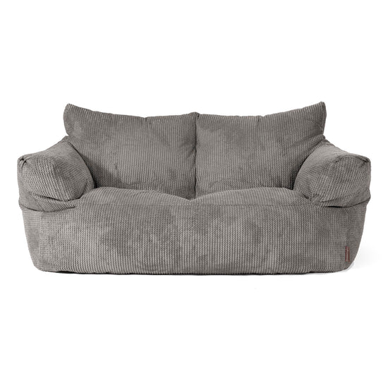 Josephine Sitzsack Sofa - Waffle Cord Anthrazit 01