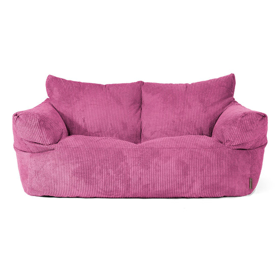 Josephine Sitzsack Sofa - Waffle Cord Pink 01