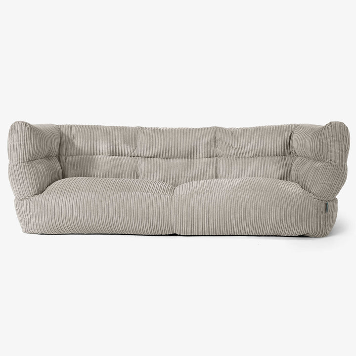 3-Sitzer Albert Sitzsacksofa 2.0 - Cord Nerzfarben 01