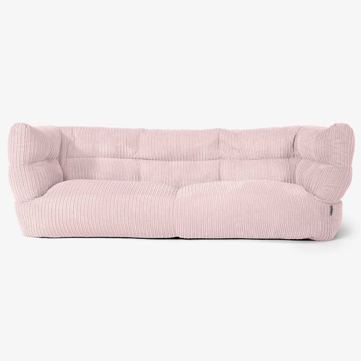 3-Sitzer Albert Sitzsacksofa 2.0 - Cord Rosa 01
