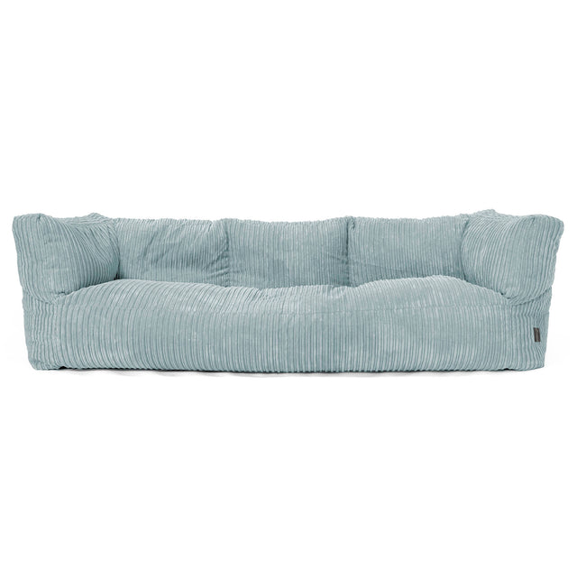 3-Sitzer Albert Sitzsacksofa - Cord Mintgrün 01