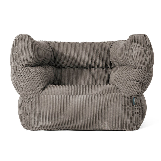 Albert Sitzsack Ohrensessel 2.0 - Cord Graphitgrau 01