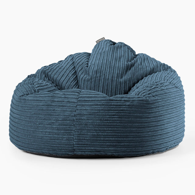 Archi Sitzsack - Cord Marineblau 01