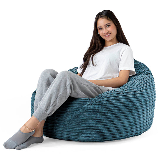 Archi Sitzsack - Cord Marineblau 02