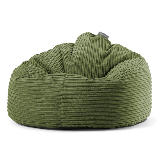 Archi Sitzsack - Cord Nadelwaldgrün 01