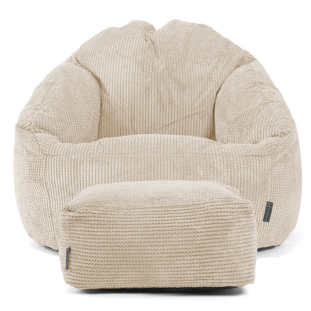 Bubble Sitzsack Sessel - Pom-Pom Creme 02