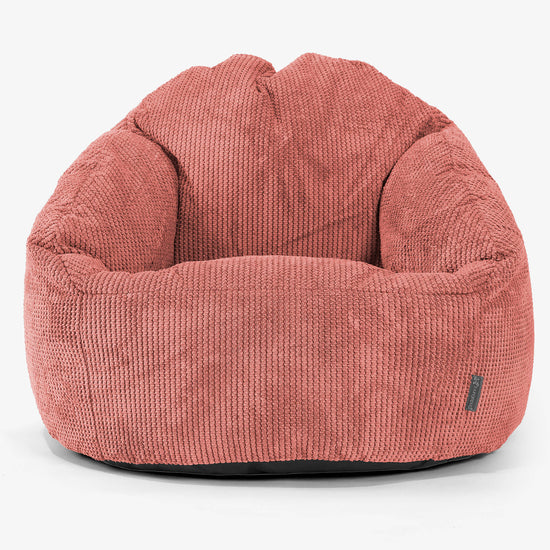 Bubble Sitzsack Sessel - Pom-Pom Kürbisorange 01