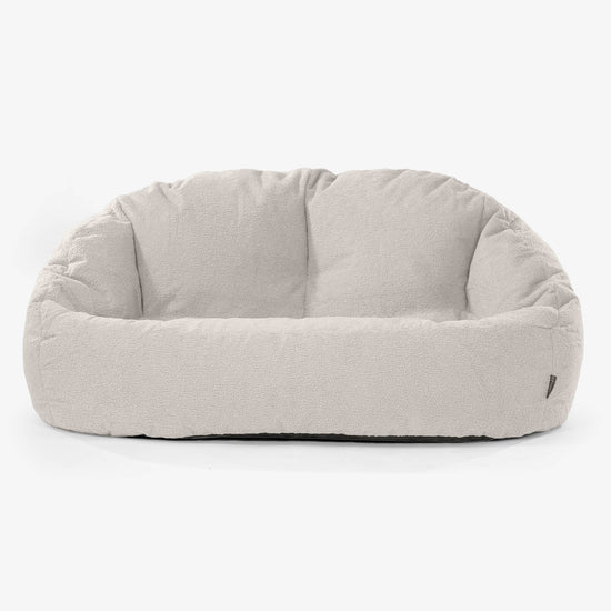 Bubble Sitzsack Sofa - Bouclé Elfenbein 01