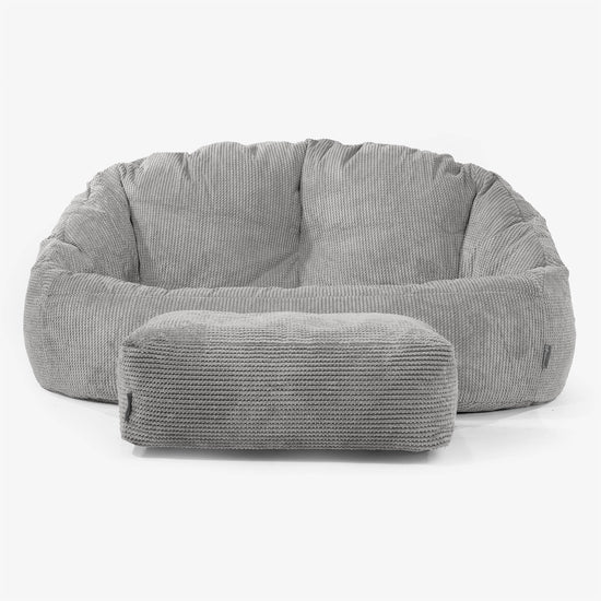 Bubble Sitzsack Sofa - Pom-Pom Anthrazit 02