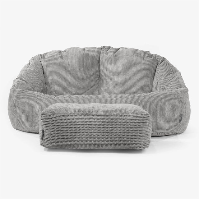 Bubble Sitzsack Sofa - Pom-Pom Anthrazit 02