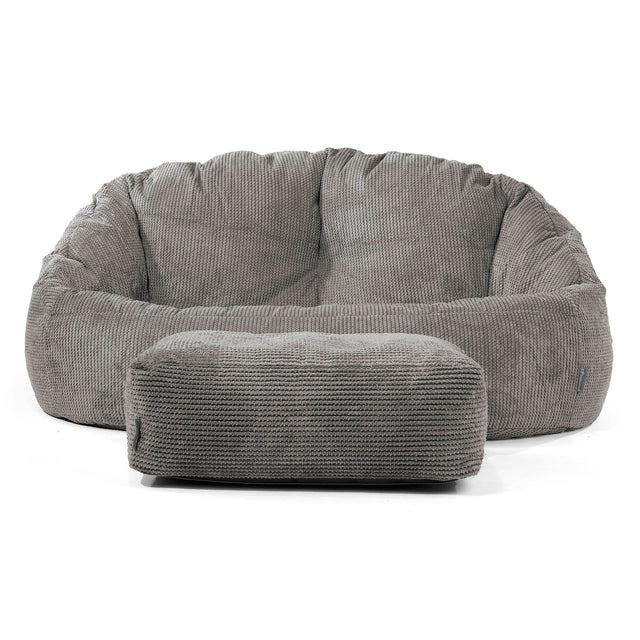 Bubble Sitzsack Sofa - Pom-Pom Anthrazit 02