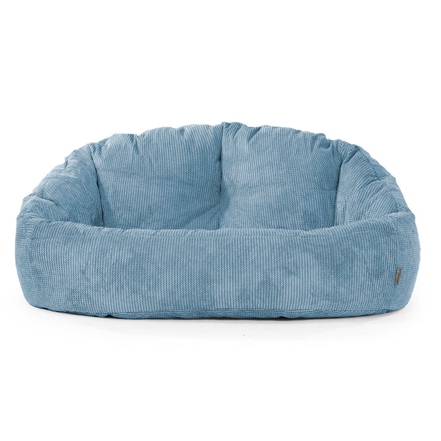 Bubble Sitzsack Sofa - Pom-Pom Himmelblau 01