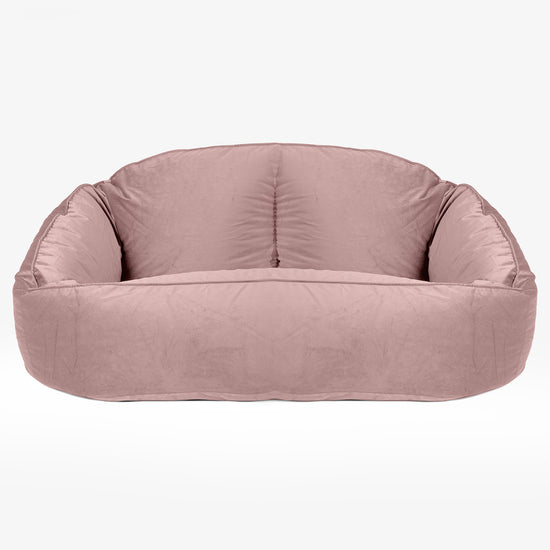 Bubble Sitzsack Sofa - Samt Pink 01