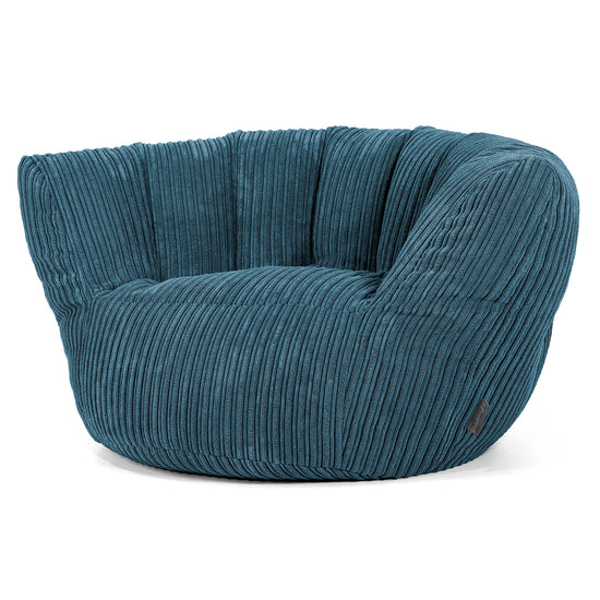 Charles Vintish Sitzsack - Cord Marineblau 02