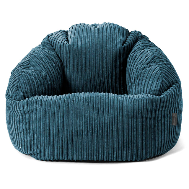 Bubble Sitzsack Sessel - Cord Marineblau 01