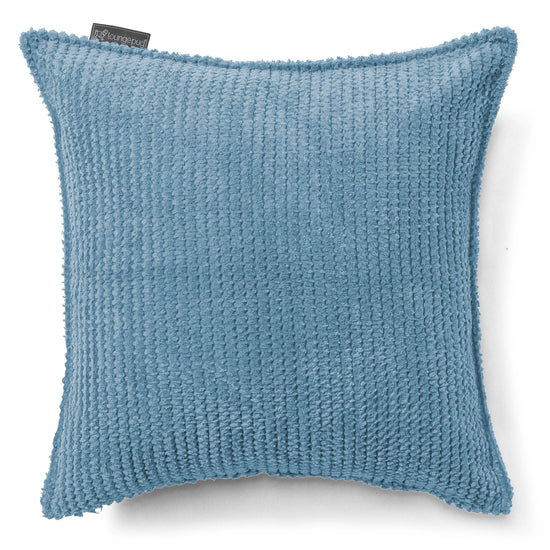 Dekokissen / Sofa Kissenbezug 47 x 47cm - Pom-Pom Himmelblau 01