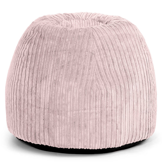 Schminktisch-Pouf-Hocker - Cord Rosa 02