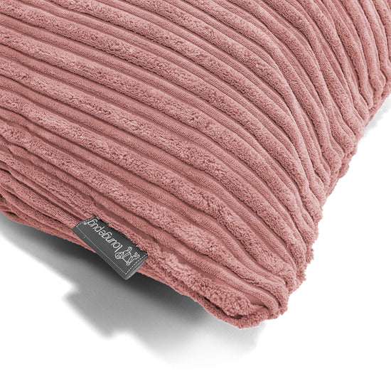 Extra Große Dekokissen / Sofa Kissenbezug 70 x 70cm - Cord Pfirsich 03