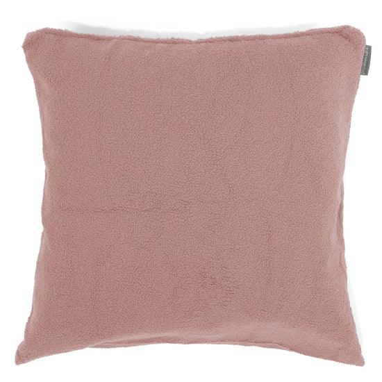 Extra Große Dekokissen / Sofa Kissenbezug 70 x 70cm - Bouclé Pink 01