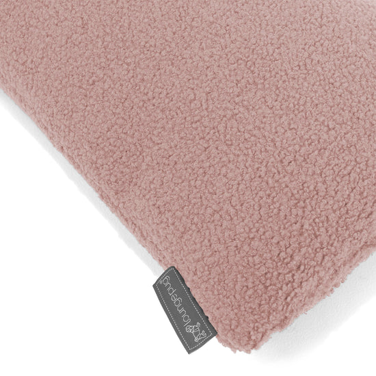 Extra Große Dekokissen / Sofa Kissenbezug 70 x 70cm - Bouclé Pink 02