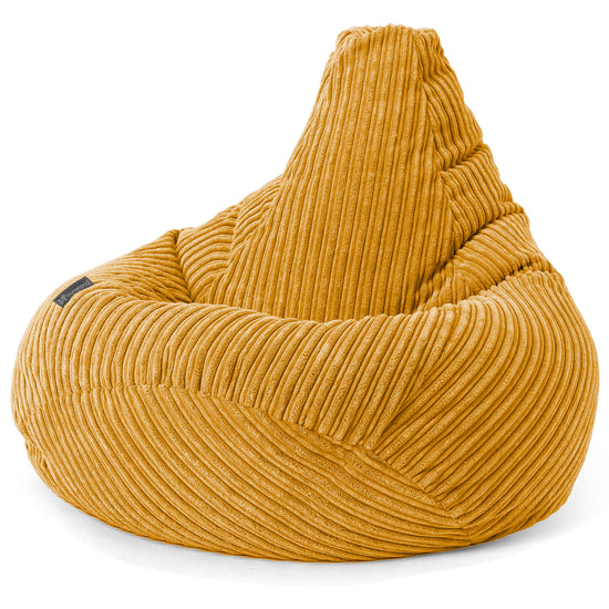 Gaming Sitzsack Sessel - Cord Goldhonig 02