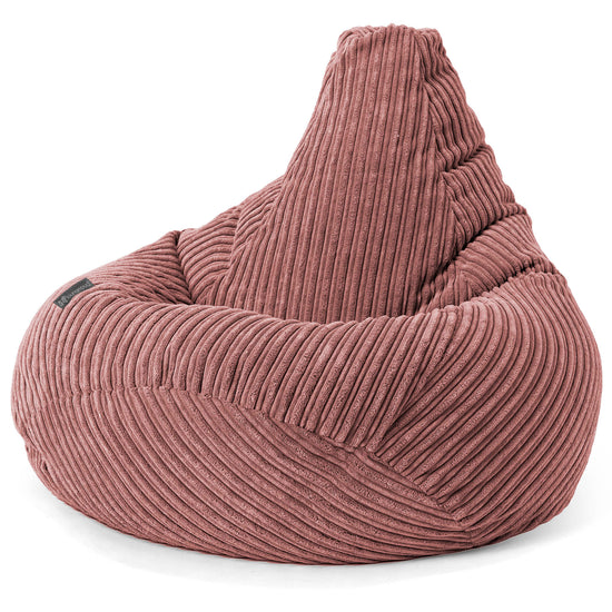 Gaming Sitzsack Sessel - Cord Pfirsich 02