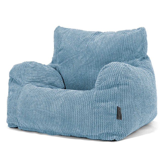 Josephine Sitzsack Ohrensessel - Pom-Pom Himmelblau 01