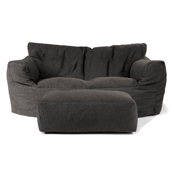 Josephine Sitzsack Sofa - Bouclé Graphitgrau 02