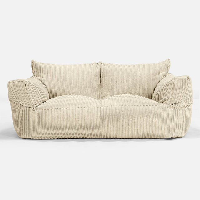 Josephine Sitzsack Sofa - Cord Creme 01