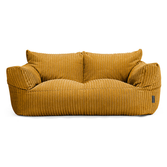 Josephine Sitzsack Sofa - Cord Goldhonig 01