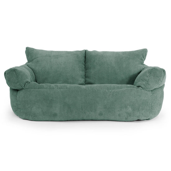 Josephine Sitzsack Sofa - Pom-Pom Moosgrün 01