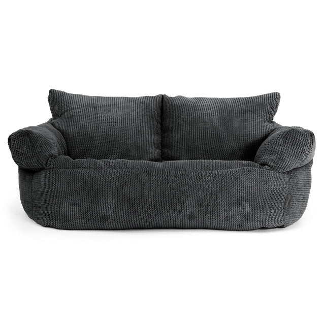 Josephine Sitzsack Sofa - Pom-Pom Schwarz 01