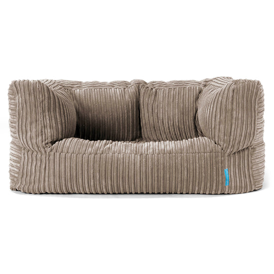 Kindersofa Albert 2-6 jahren - Cord Beigegrau 01
