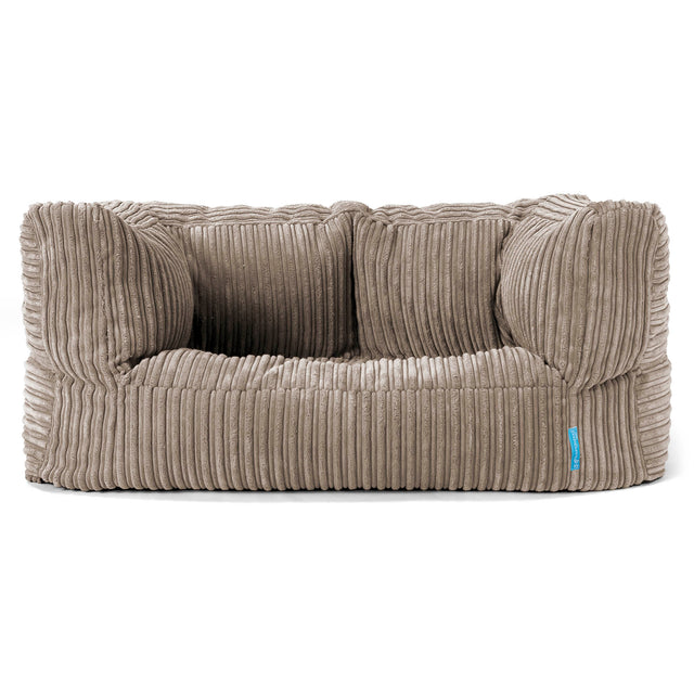 Kindersofa Albert 2-6 jahren - Cord Beigegrau 01