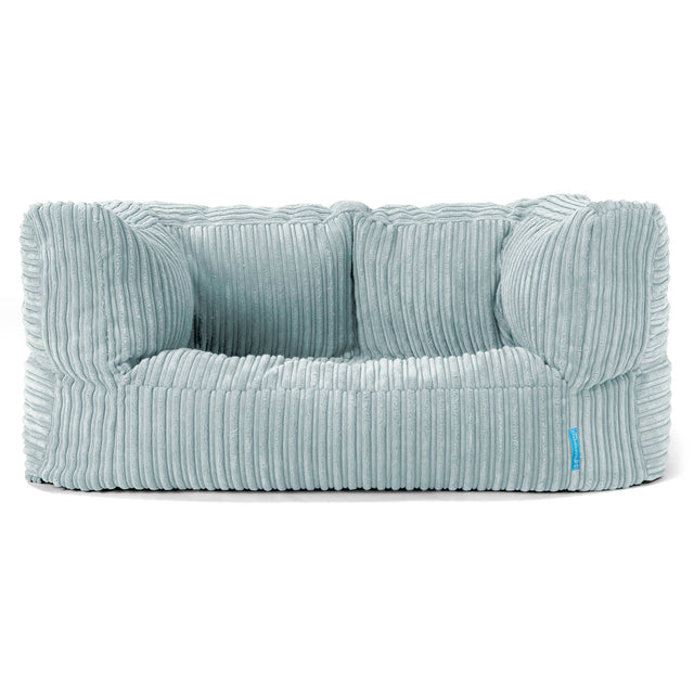 Kindersofa Albert 2-6 jahren - Cord Mintgrün 01