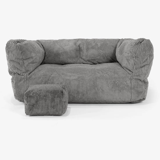 Kindersofa Albert 2-6 jahren - Pom-Pom Anthrazit 02