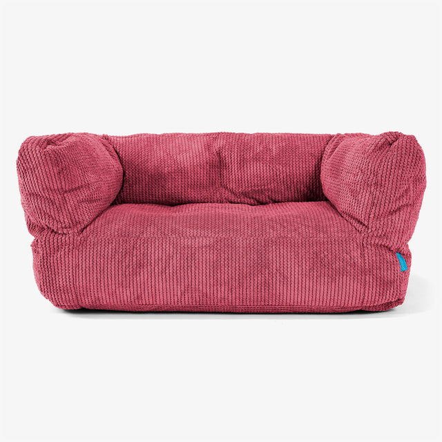 Kindersofa Albert 2-6 jahren - Pom-Pom Pastellrot 01