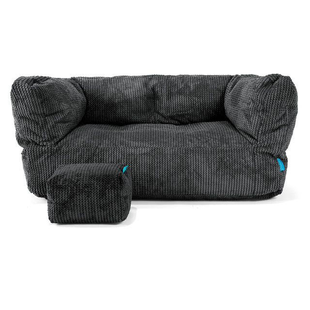 Kindersofa Albert 2-6 jahren - Pom-Pom Schwarz 02