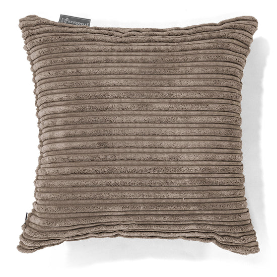 Dekokissen / Sofa Kissenbezug 47 x 47cm - Cord Beigegrau 01